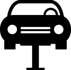 Car Lifter Tracing Svg Vector, Free Vectors File